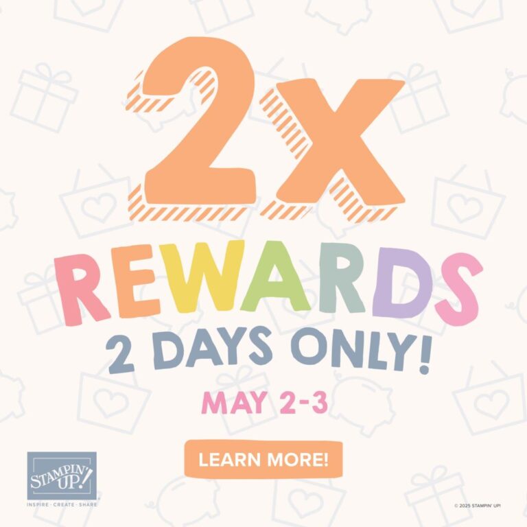 DOUBLE REWARDS ALERT: Earn 2× Points on All Purchases May 2-3 Only!
