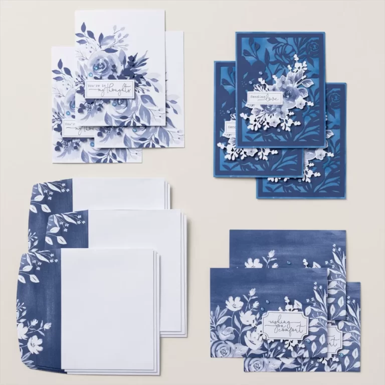 Just Released: Create Stunning Projects with Stampin’ Up!’s Beautiful Blues and Share a Smile Kits!