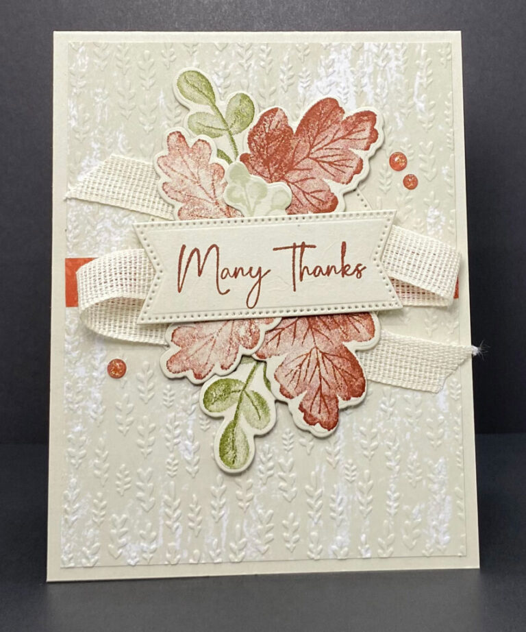 Autumn Card Making: Create Stunning Thanksgiving Thank You Cards