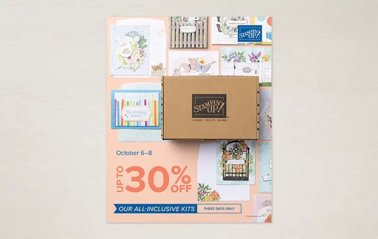 Three Days Only (6 – 8 Oct): Up to 30% Off Our Entire Kits Collection