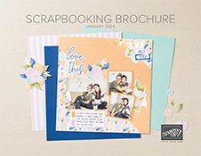 Stampin' Up! January 2025 Scrapbooking Brochure