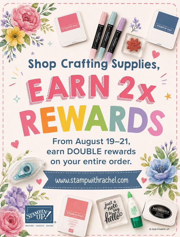Earn 2X Rewards 19 – 21 Aug 2026