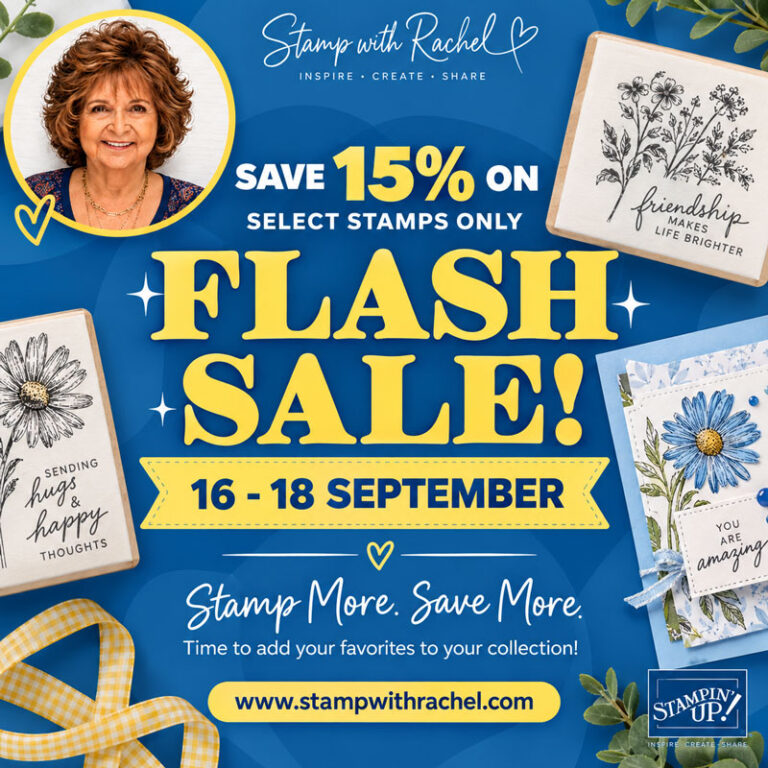 Flash Sale Alert: Save 15% on Select Stamps, September 16–18