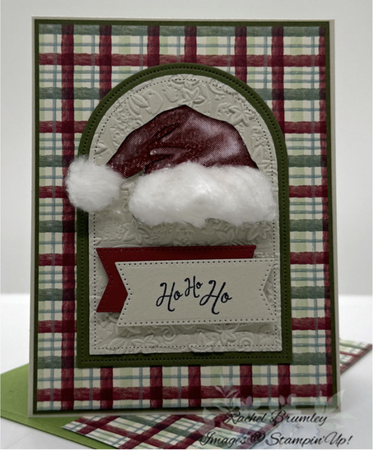 Ho Ho Ho! A Fluffy Santa Hat Card You’ll Want to Touch