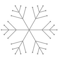 Simple snowflake